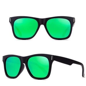 Green Mirror Polarized Lens Shades